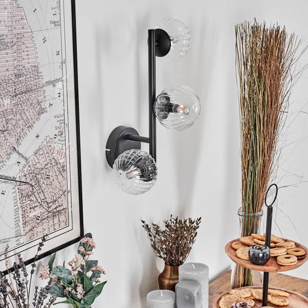 Wandleuchte Isorella Durchsichtig