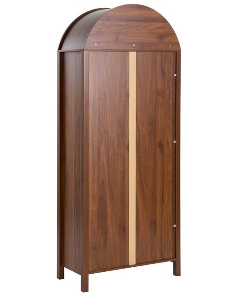 Schuhschrank LAMBINA Braun - Holzwerkstoff - 75 x 180 x 35 cm