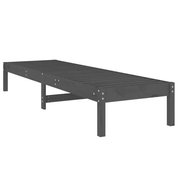 Sonnenliege 3029066-2 (2er Set) Grau - Kiefer - 60 x 74 x 199 cm