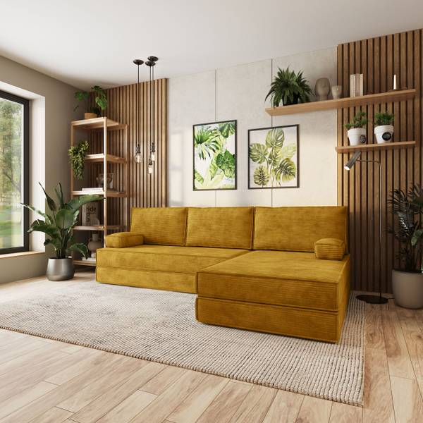 Ecksofa ANKO Gelb