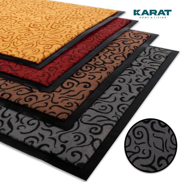 Schmutzfangmatte Samba Brasil Rot - Tiefe: 150 cm