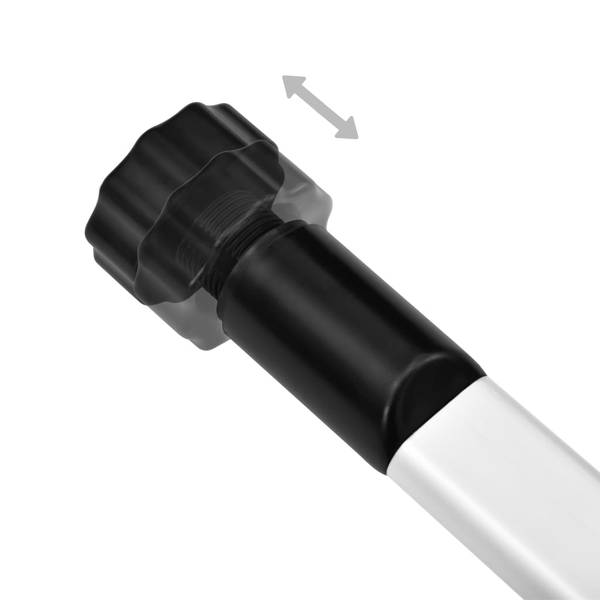 Schuhregal 321109 Silber - Aluminium - 28 x 300 x 65 cm