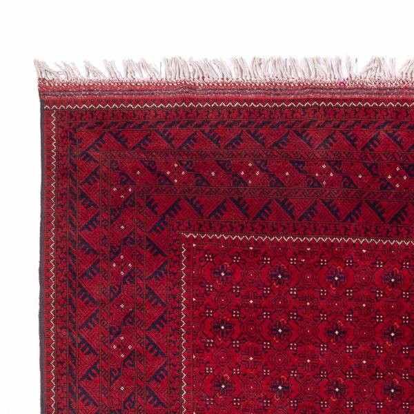 Orientteppich Oriental Rot - Naturfaser - 193 x 1 x 296 cm