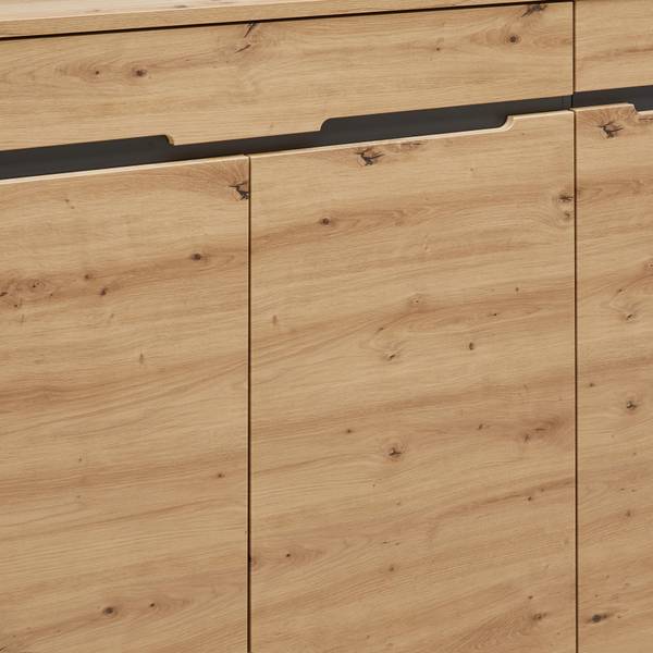 Sideboard MEMPHIS Braun - Grau - Holzwerkstoff - 150 x 107 x 38 cm