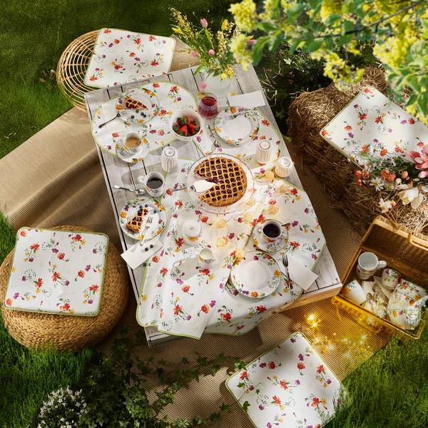 Stuhlkissen Gelb - Textil - 38 x 1 x 41 cm