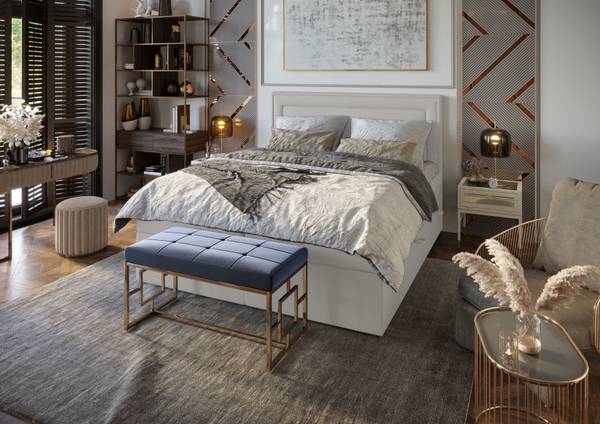 Boxspringbett Annecy Premium Liegefläche Breite: 180 cm