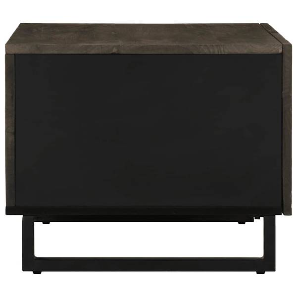 Couchtisch XT7714 Schwarz - Holzwerkstoff - 50 x 40 x 80 cm