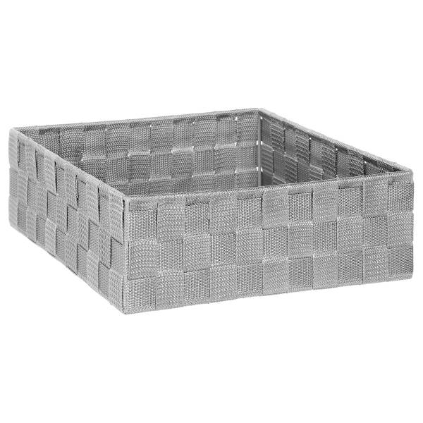 Körbe LISE 4er-Set Grau - Kunststoff - 28 x 10 x 28 cm