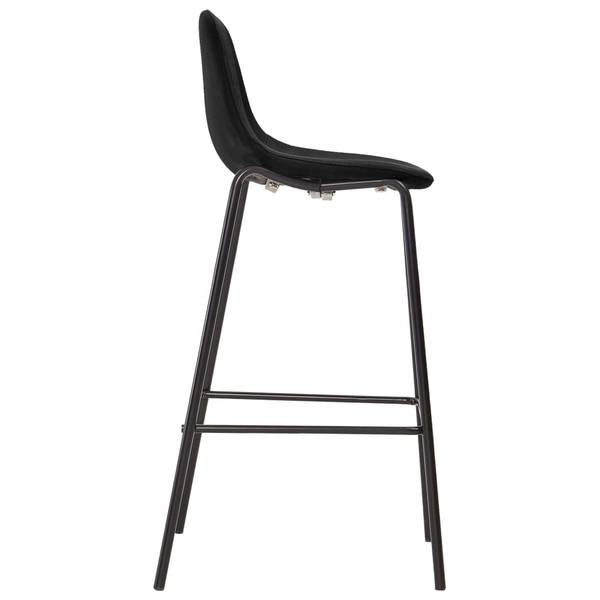 Bar-Set 5er Set XT4847 Schwarz - Metall - 60 x 110 x 120 cm
