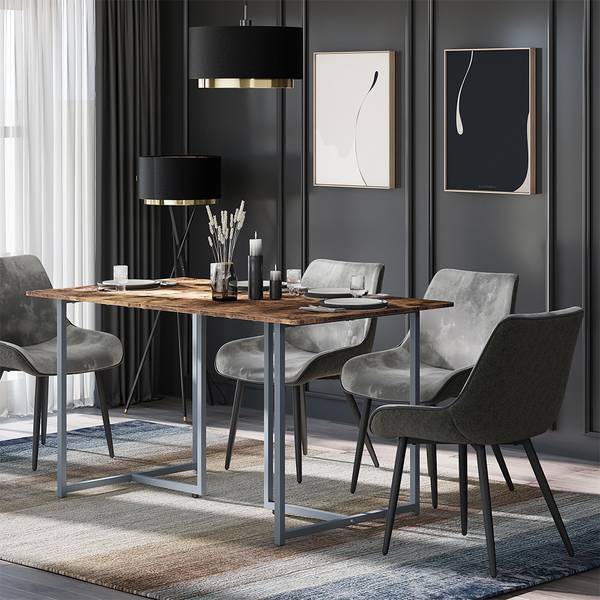 Esstisch Merido 55287 Braun - Holzwerkstoff - 140 x 75 x 80 cm