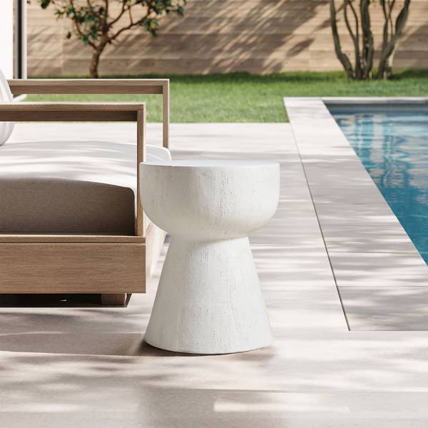 Beistelltisch SORSELE Weiß