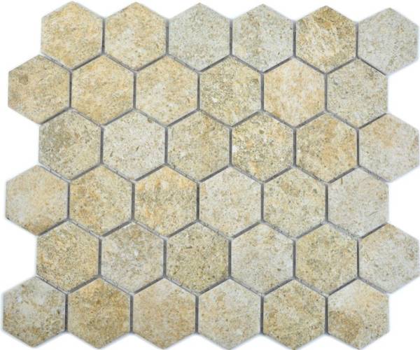 Mosaikfliesen HX CURIO GB Beige - Keramik - 33 x 33 x 33 cm