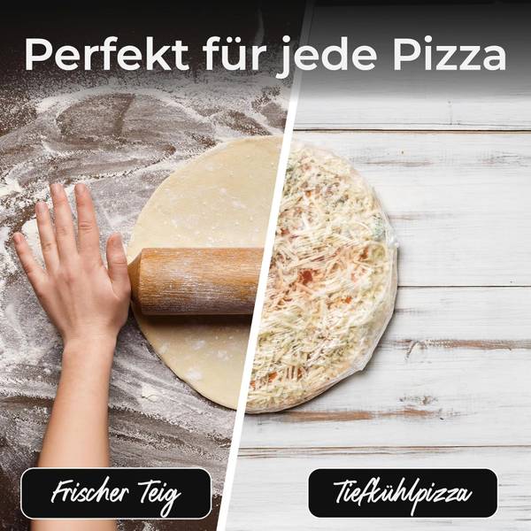 Pizzaofen 1200 Rot - Metall - 36 x 19 x 35 cm