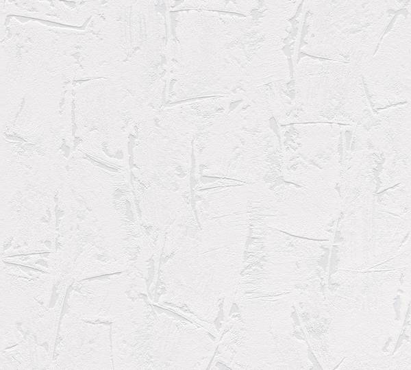 Vliestapete 573 Putzoptik modern Weiß