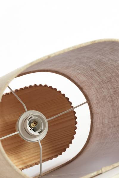 Tischlampe LASLO Hellbraun