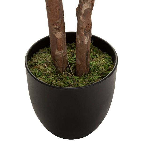 Künstliche Schefflera SCHEFFLERA Grün - Kunststoff - 65 x 135 x 70 cm