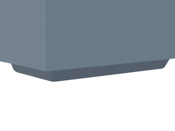 Braséro à gaz PAVO Gris - Métal - 143 x 31 x 71 cm