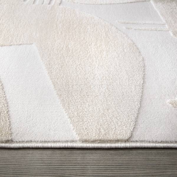 KURZFLORTEPPICH 80/150 cm Luzern 655 Weiß - Textil - 80 x 150 cm
