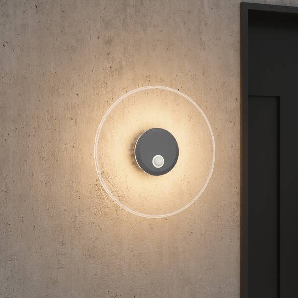 Außenwandleuchten Luna Anthrazit