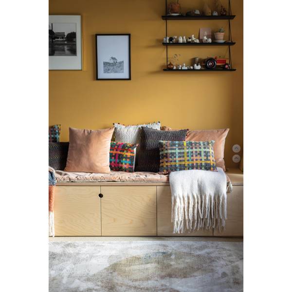 Besticktes Kissen Soline Multicolor - 30 x 50 cm