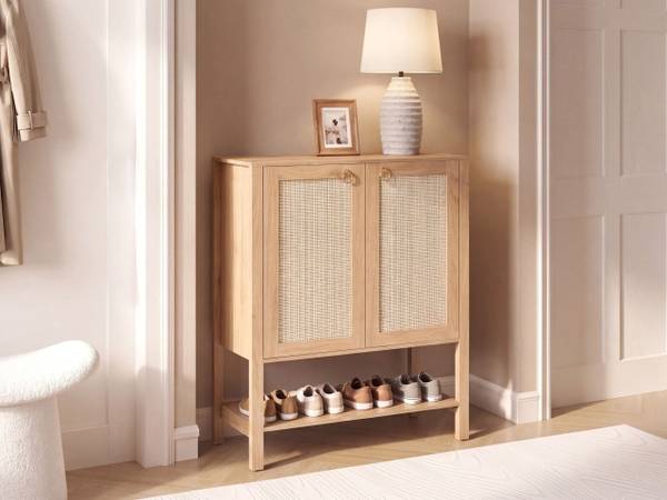 Schuhschrank BEAULAC Braun - Holzwerkstoff - 80 x 101 x 36 cm