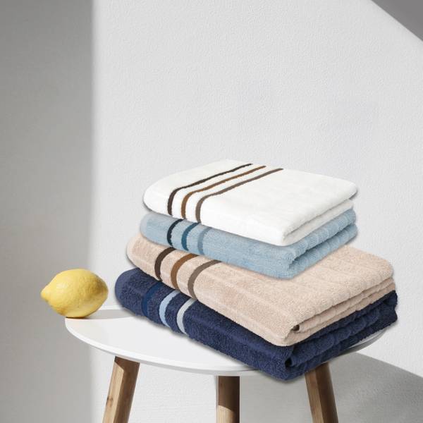 Handtuchset Ohio im 4er Set Dunkelblau