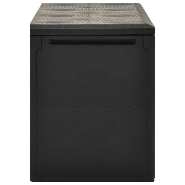 Gartenbox X6854 Grau - Holz teilmassiv - 47 x 60 x 114 cm