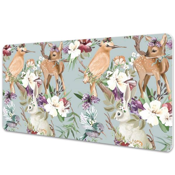 Tischmatte Bestia Grün - Polyester PVC - 90 x 45 x 1 cm