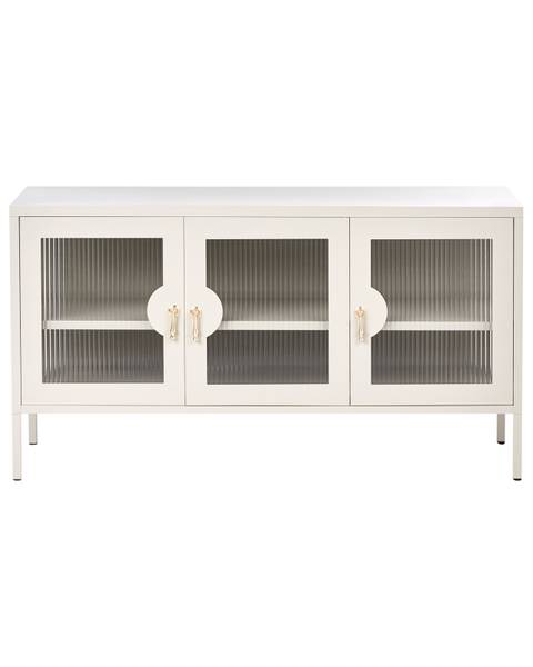 Kantoorkast GLEORA beige - 120 x 65 x 40 cm