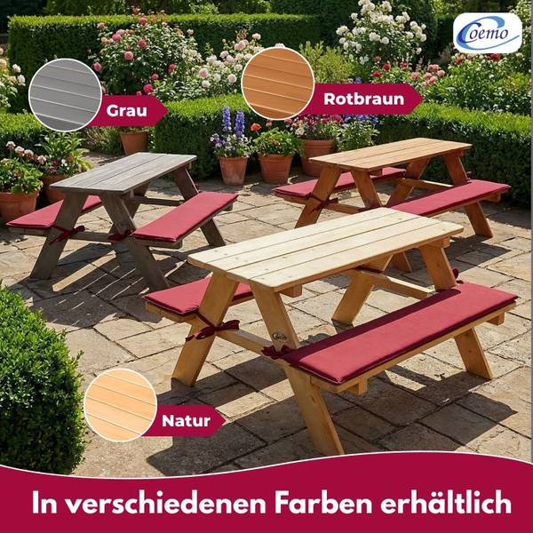 Kindersitzgruppe Garten 1657-4674 Rotbraun