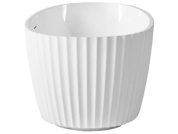 Freistehende Badewannen TEFE Weiß - Textil - 78 x 58 x 170 cm