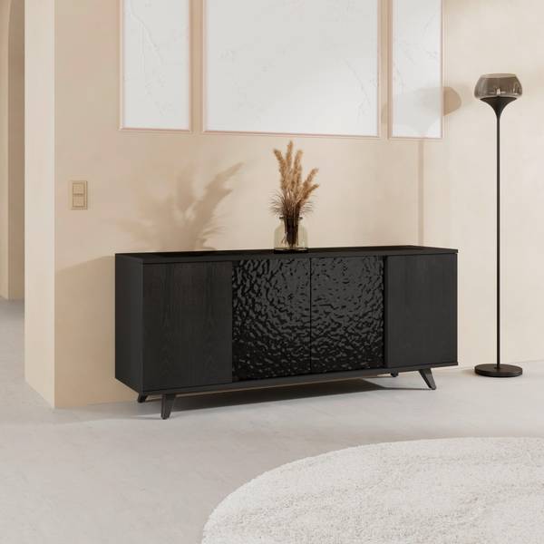Sideboard ZELIA Schwarz
