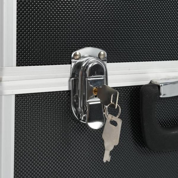 Werkzeugkoffer 91849 Schwarz - Aluminium - ABS - 22 x 34 x 38 cm