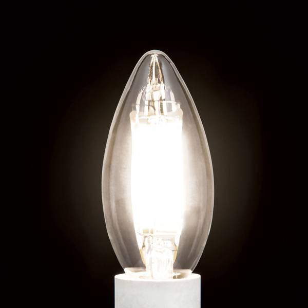 LED Kerze E14 Durchsichtig