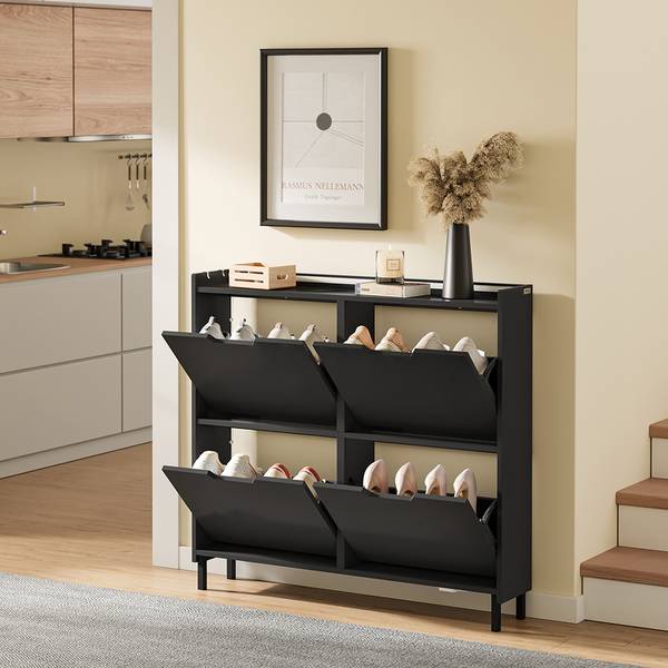Schuhschrank FSR100-E-SCH Matt lackiert