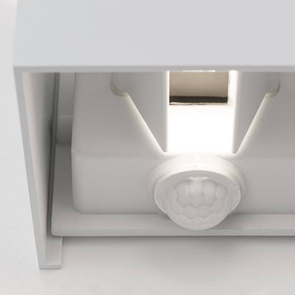 Außenwandleuchte Cubesensor Weiß