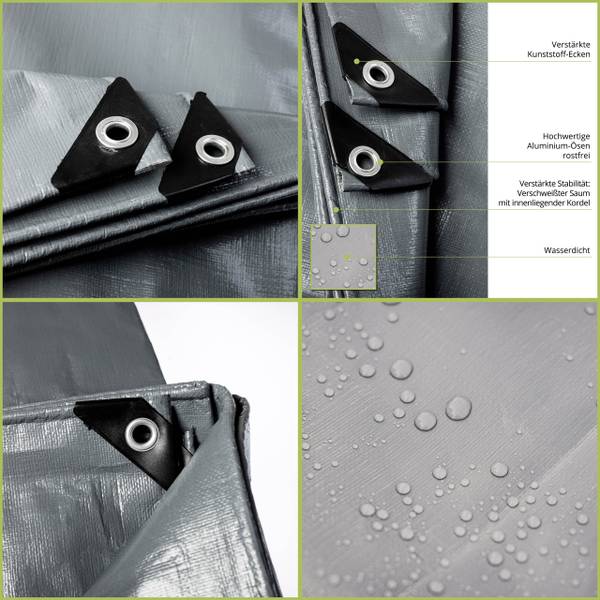 Allzweck-Plane GWM-99048 8 x 4 cm