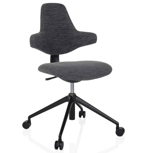 Bürostuhl PALIANO Grau - Polyester - 57 x 97 x 58 cm