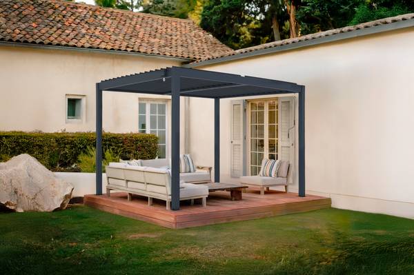 Bioklimatische Pergola PIANA Aluminium 304 x 259 cm