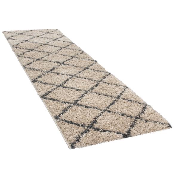 Hochflor-Teppich Kalmar 441 Textil - 200 x 200 cm