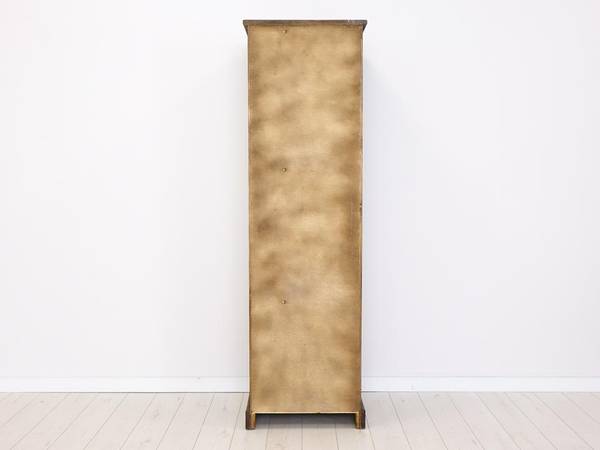 Kledingkast Rustyk 1D bruin - grenenhout - staal - 57 x 190 x 60 cm