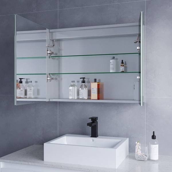 Spiegelschrank mit Infrarot (IR) Sensor Breite: 80 cm