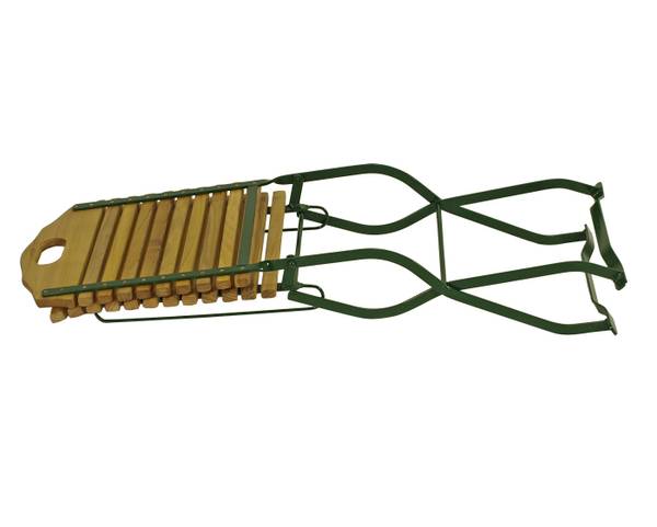 Kurgarten - Garnitur BAD TÖLZ 5-teilig Braun - Grün - Robinie - Stahl - 110 x 72 x 70 cm