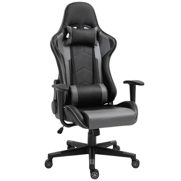 Gamingstoel 921-251 bruin - kunstleer - 74 x 136 x 68 cm