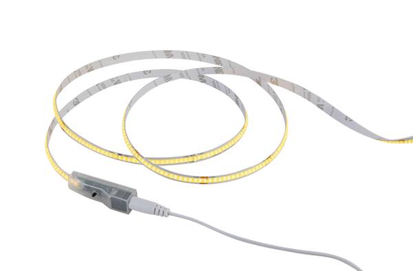 LED-Strip HOCH Weiß - Kunststoff - 1 x 1 x 1 cm