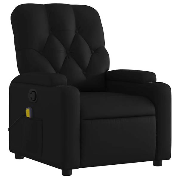 Massagesessel 3032428 Schwarz - Mischgewebe - 74 x 93 x 86 cm