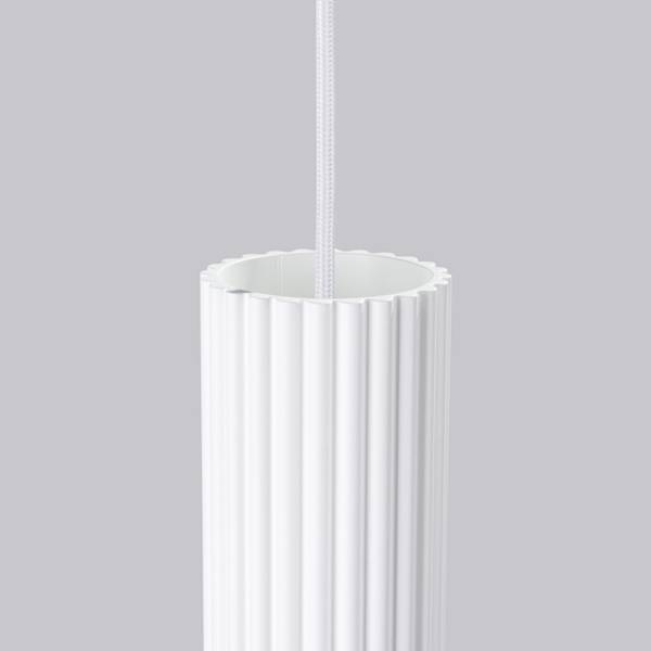 Pendelleuchte Karbon LED 4000K Weiß - 20 x 108 x 20 cm