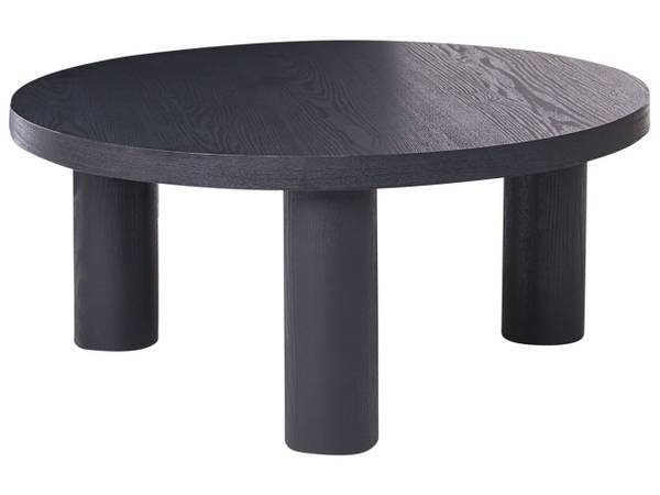 Couchtisch MAUMEE Schwarz - Bambus - 80 x 36 x 1 cm
