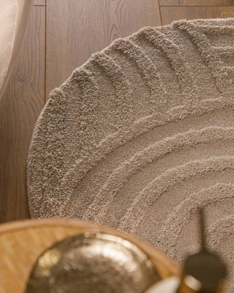 Badteppich Fiete Beige - Sandbraun