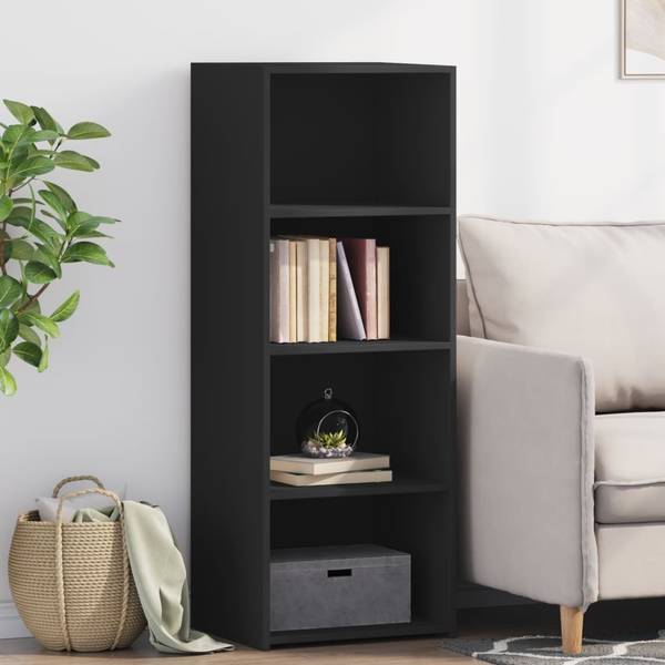 Highboard DE4740 Schwarz - Tiefe: 45 cm